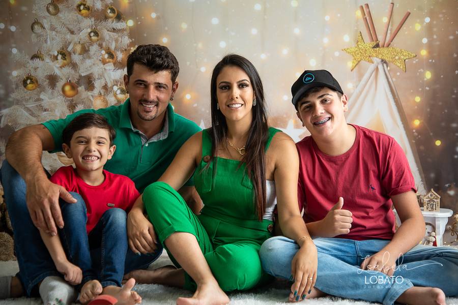 Mini Sessão de O Natal vem vindo...