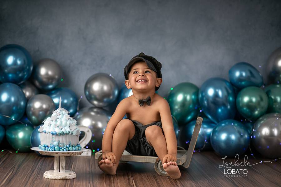 Crianças de Smash The Cake Ícaro - 2 anos