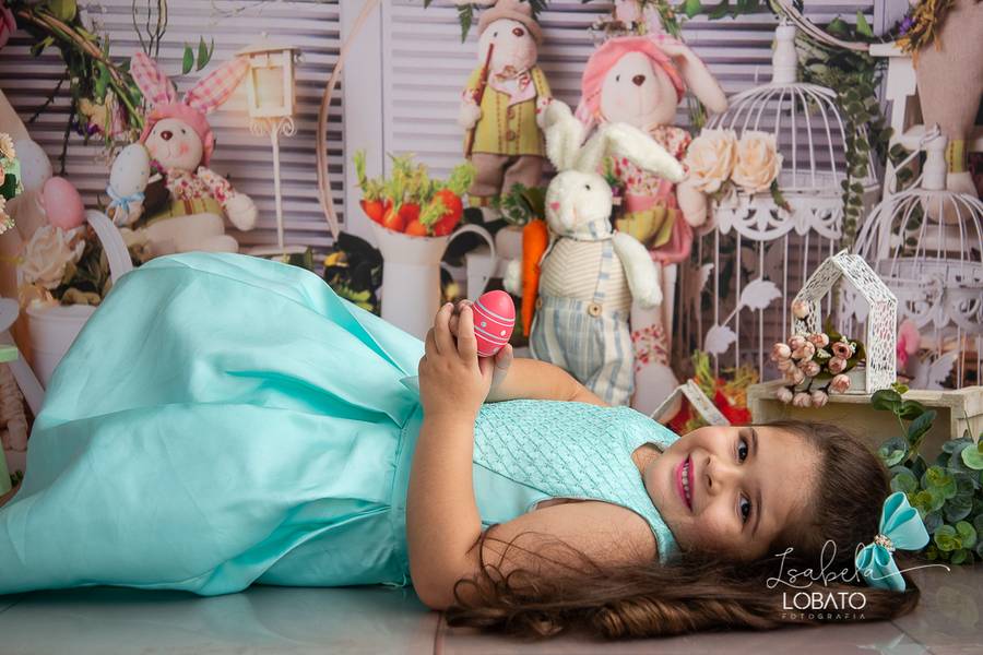 Mini Sessão de Memórias de Páscoa - Luiza
