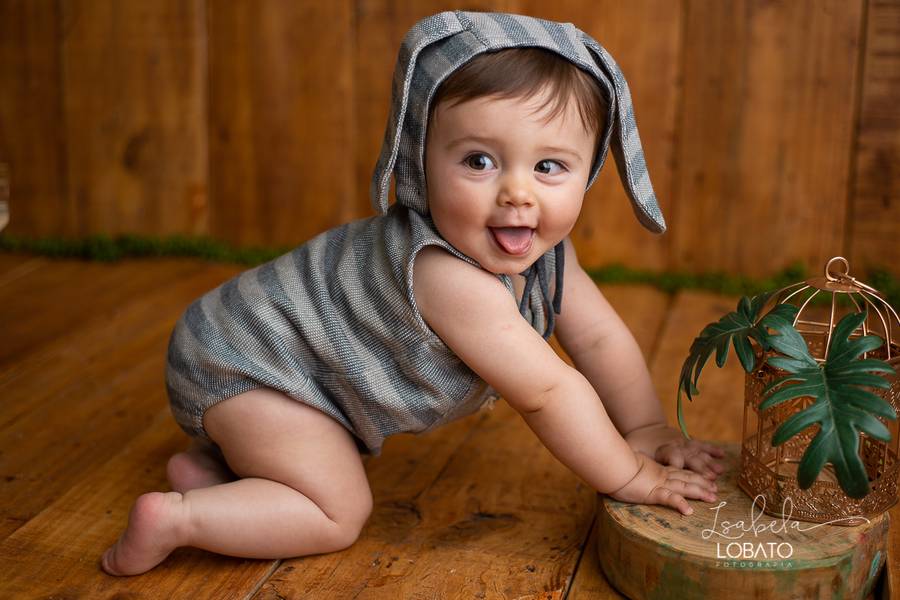 Acompanhamento Criativo de Acompanhamento Fotográfico Infantil - Fernando 9 meses