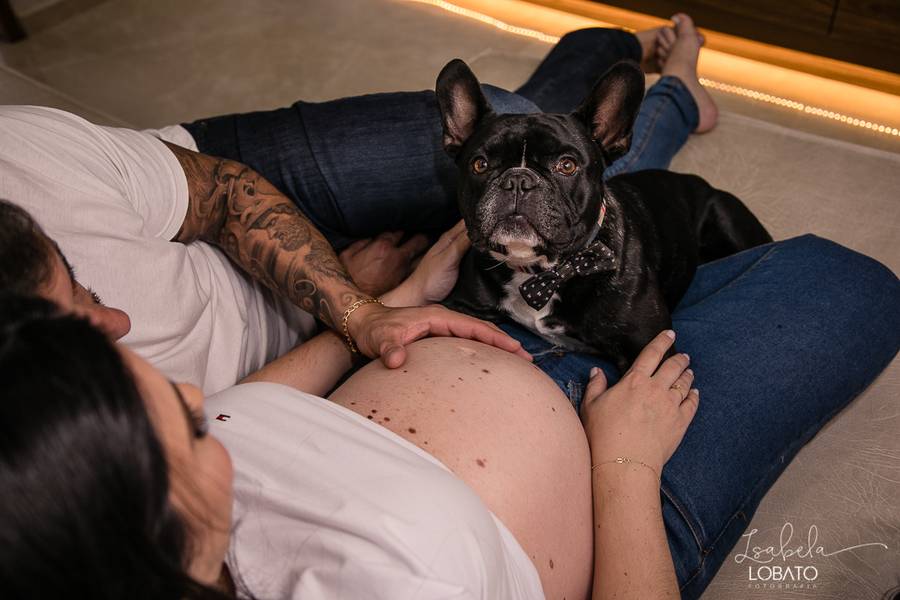 Gestante de À espera de Maria Laura