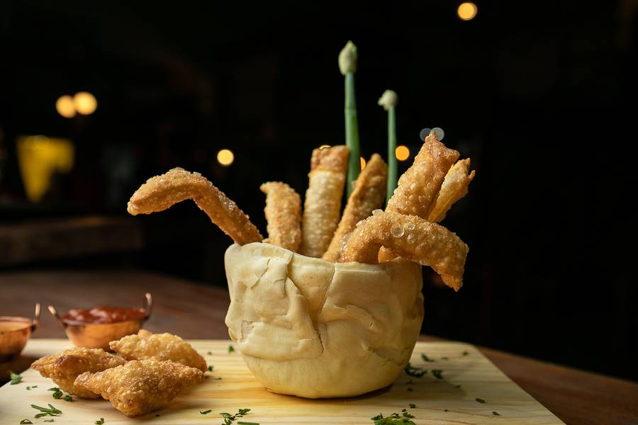 Gastronomia de Gourmet - Série Pastel Aberto