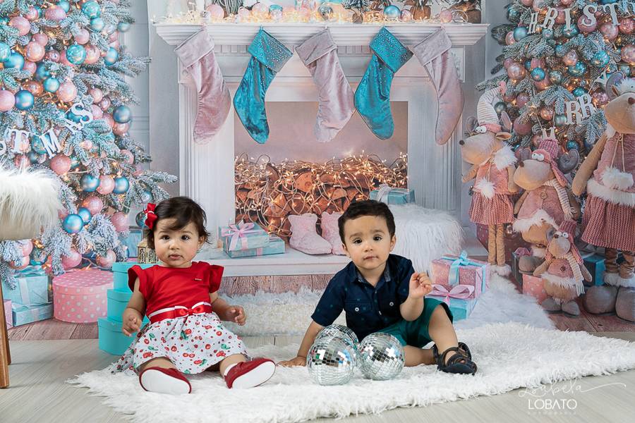 Mini Sessão de Retratos de Natal - Júlia e José