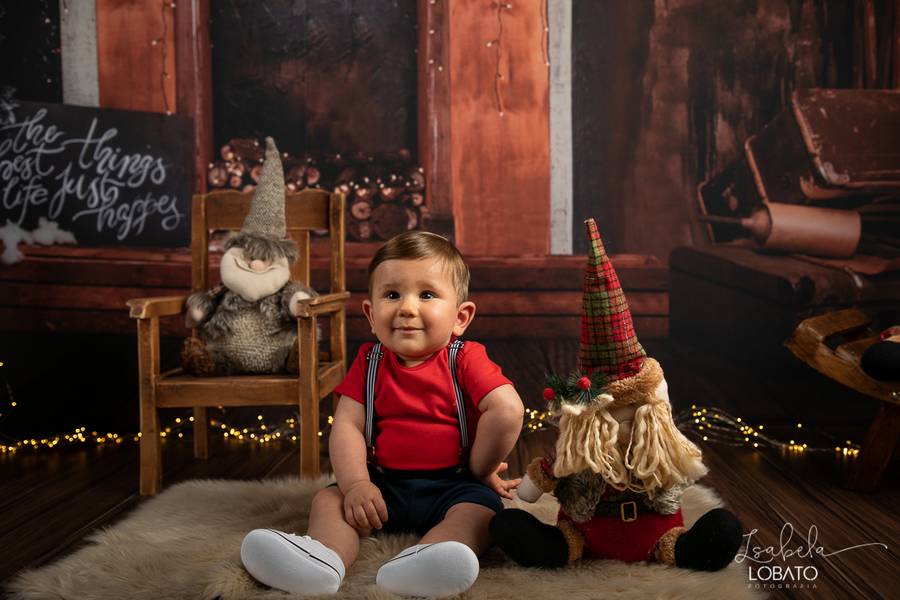 Mini Sessão de Retratos de Natal - Leonardo