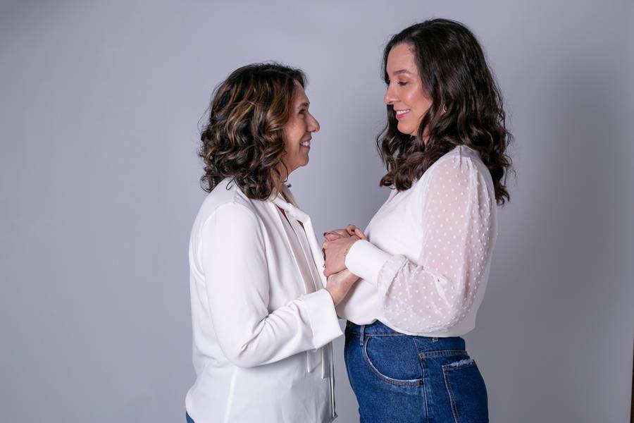FAMÍLIA de Ensaio Mãe e Filhas