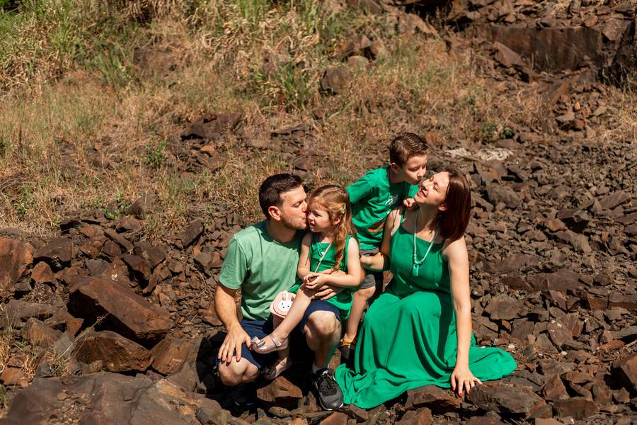 FAMÍLIA de Ensaio de Família - Ana