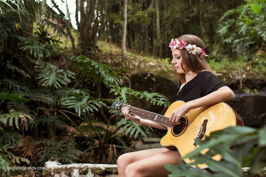 ensaio debutante de Ensaio pré 15 anos - Luana