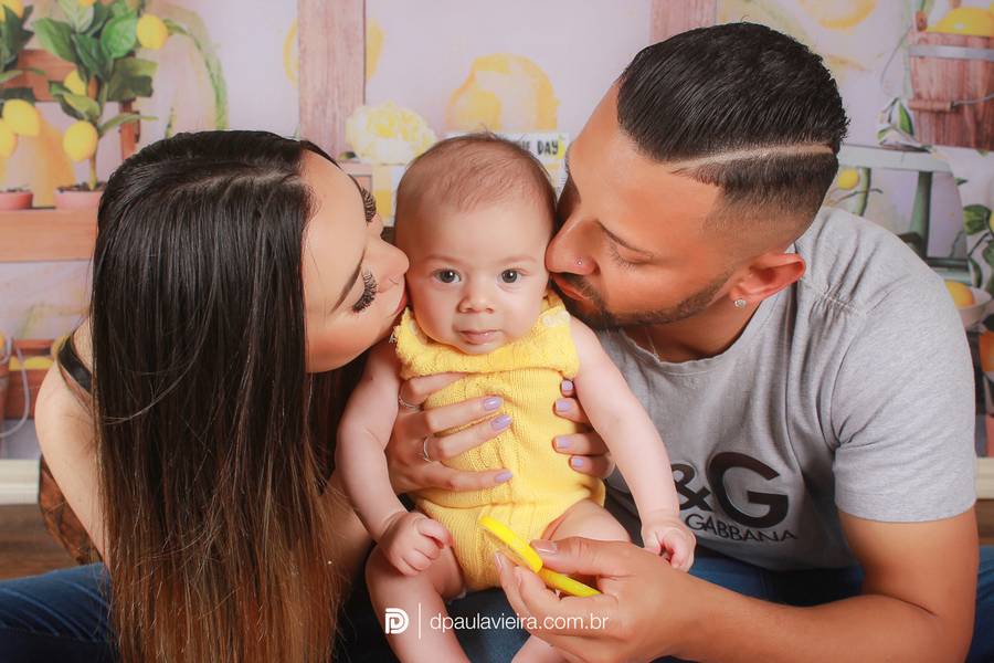 Estúdio Bebê de Davi Lucca 4° Mês