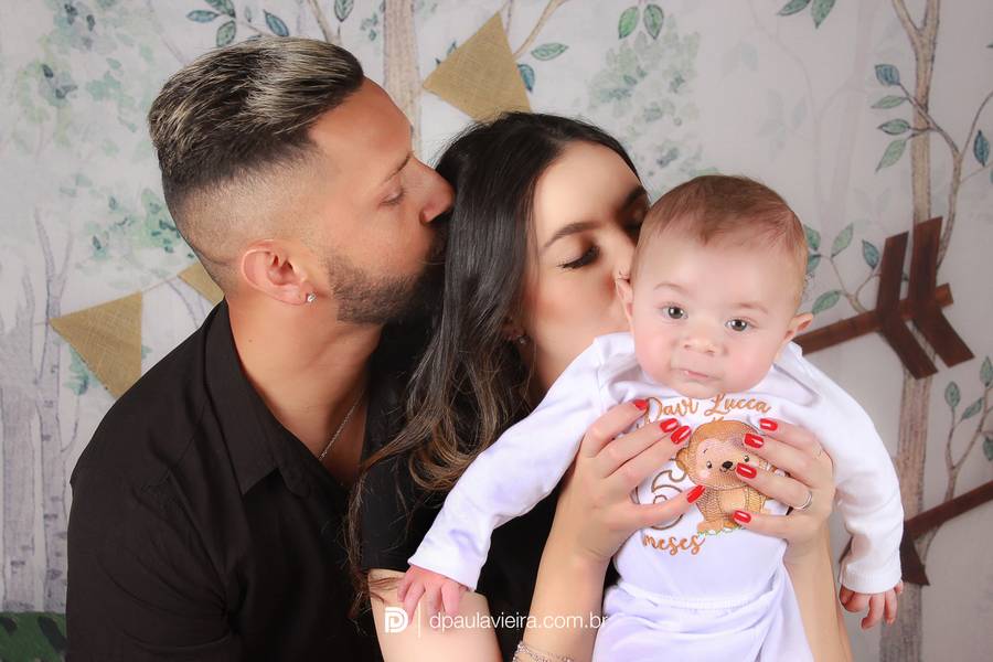 Estúdio Bebê de Davi Lucca 6° mês