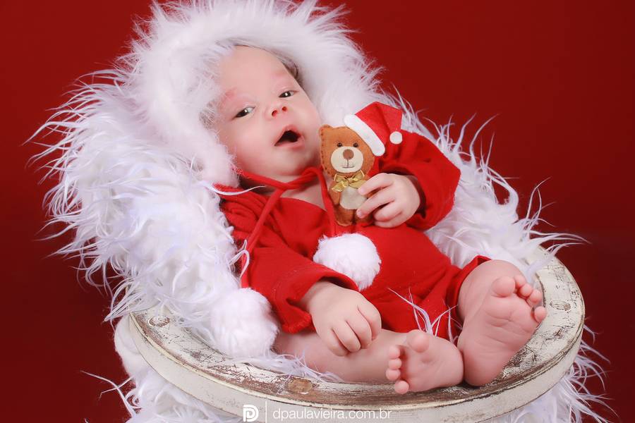 Estúdio Bebê de Anthony 1°mês - Natal