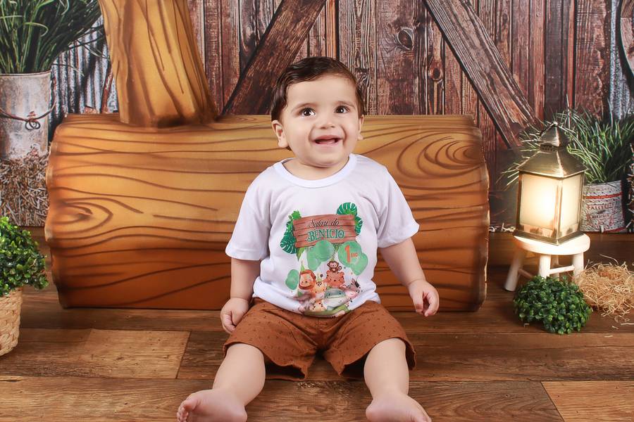 Estúdio Bebê de Benício 1 ano e 1 mês