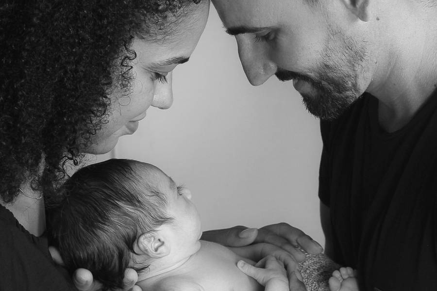 Estúdio Bebê de martin 1° mês