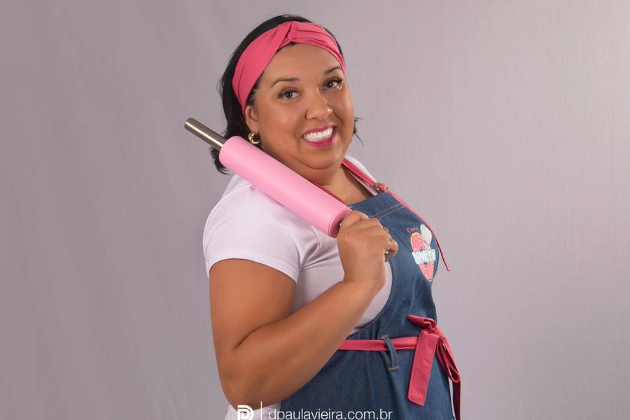 Fotografia corporativa de Raquel - Mais Donuts Brasil