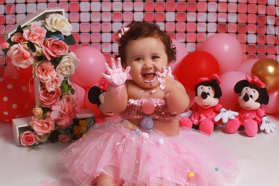 Estúdio Bebê de Ágatha Lorena - Smash the Cake 