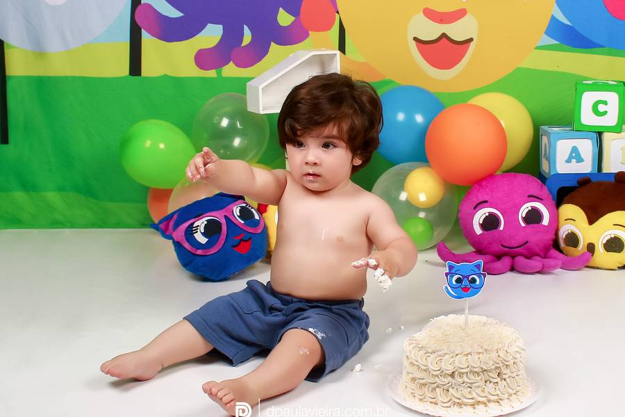 Estúdio Bebê de Pietro - Smash the Cake 