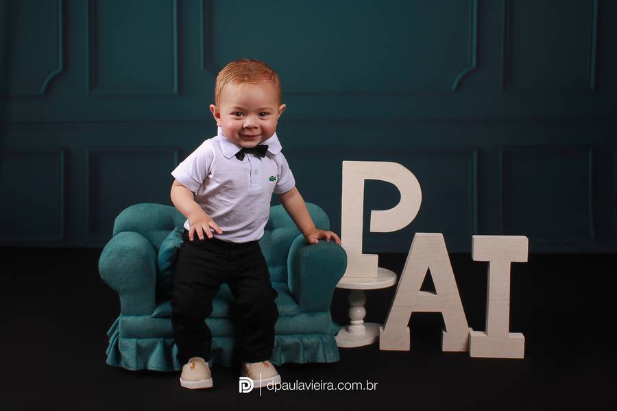 Estúdio Bebê de Davi Lucca - Dia dos Pais