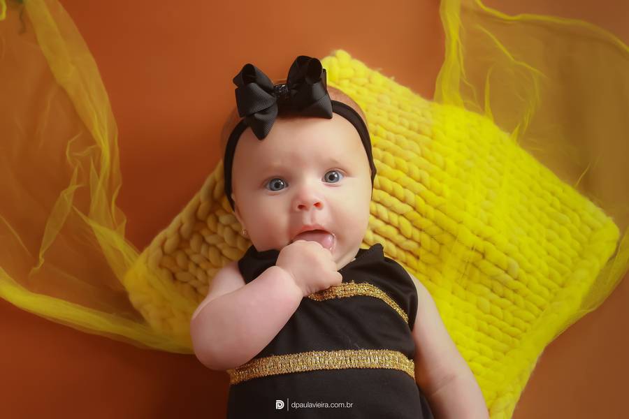 Estúdio Bebê de Elena 4° mês 