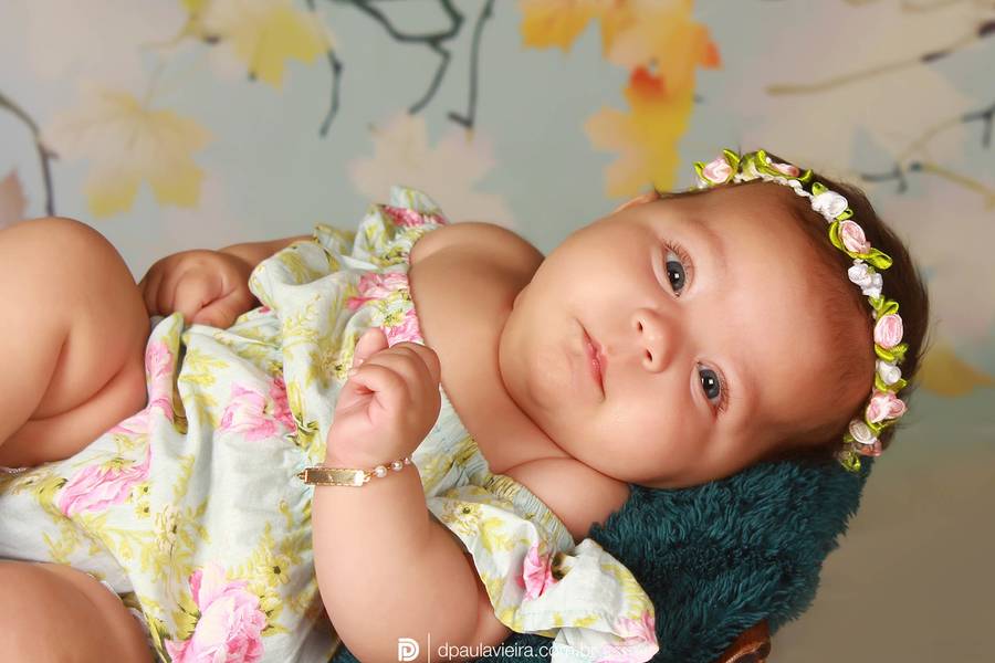 Estúdio Bebê de Maria Clara - 3 mês