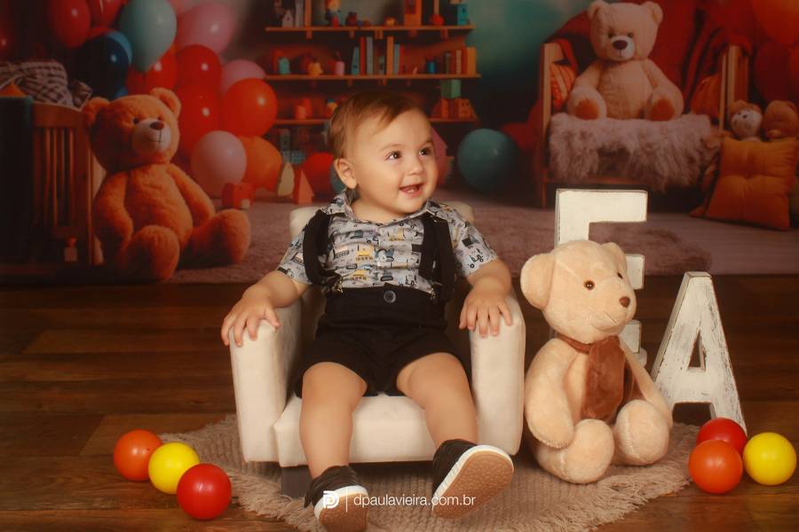 Estúdio Bebê de Heitor - 11° mês