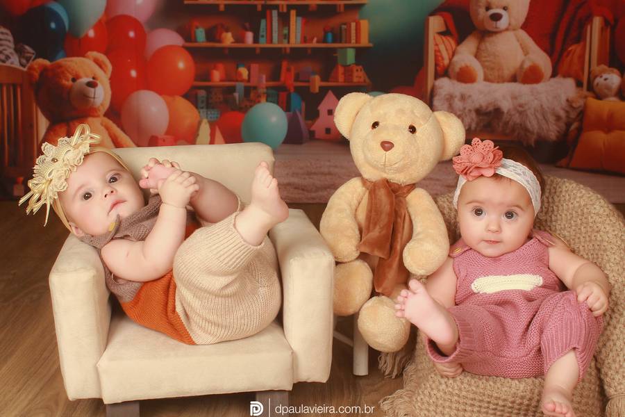 Estúdio Bebê de Maria Clara e Maria Helena