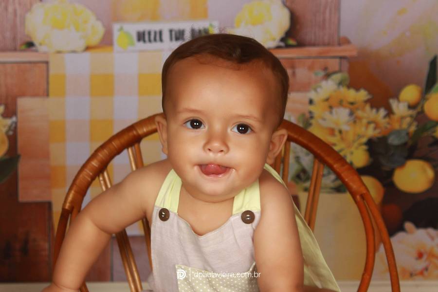 Estúdio Bebê de Matheus 7° mês 