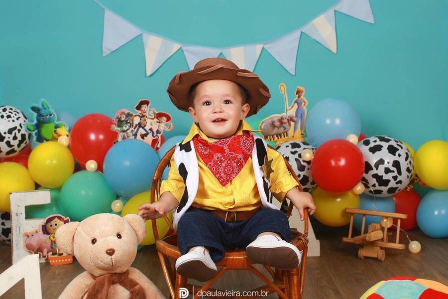 Estúdio Bebê de Anthony - 1 Ano