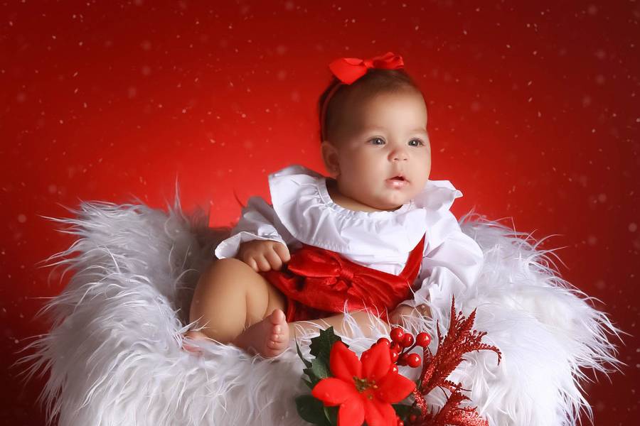 Estúdio Bebê de Maria Clara 5° mês 