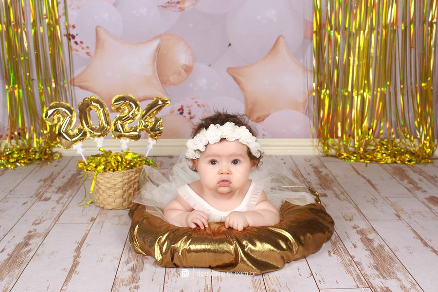 Estúdio Bebê de Cecília 4° mês 