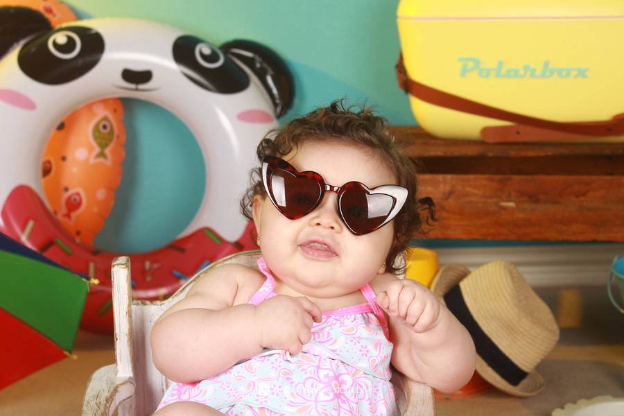 Estúdio Bebê de Cecília 5° mês 