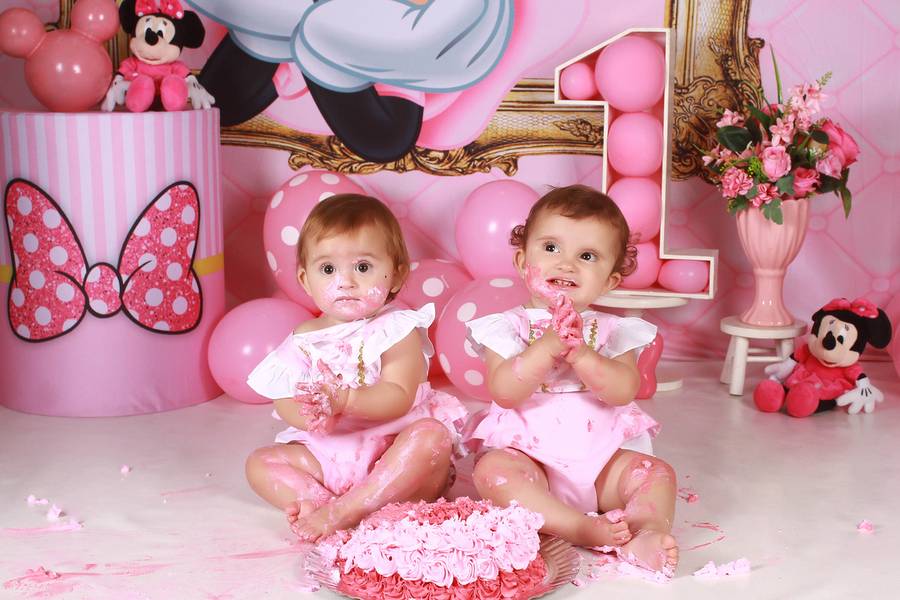 Estúdio Bebê de Maria Clara e Maria Helena - Smash The Cake