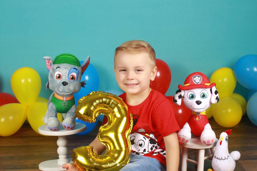 Estúdio Bebê de Lucca - 3 anos