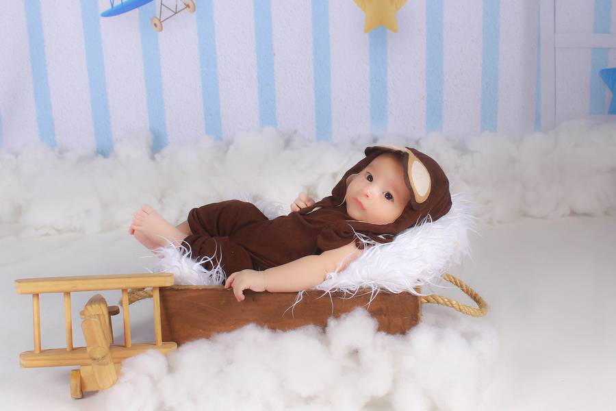 Estúdio Bebê de Isaac - 2° mês 