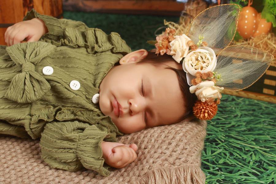 Estúdio Bebê de Elisa - 4° mês 