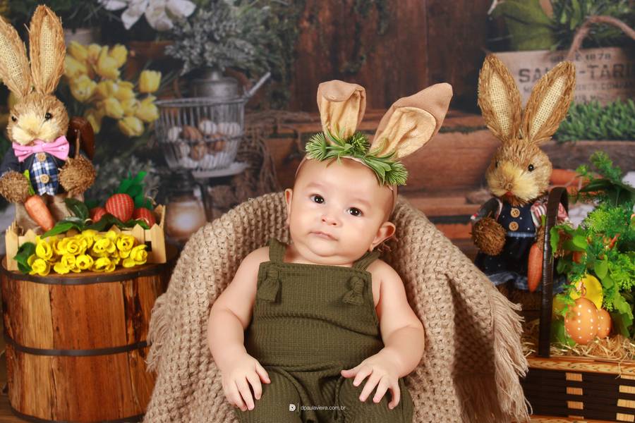 Estúdio Bebê de Isaac - 3° mês