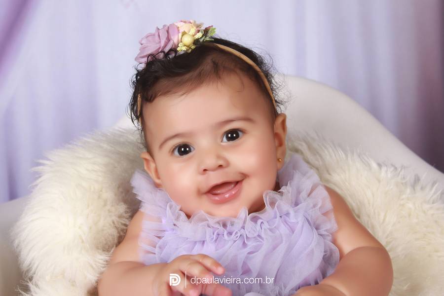 Estúdio Bebê de Sophia 4° mês 