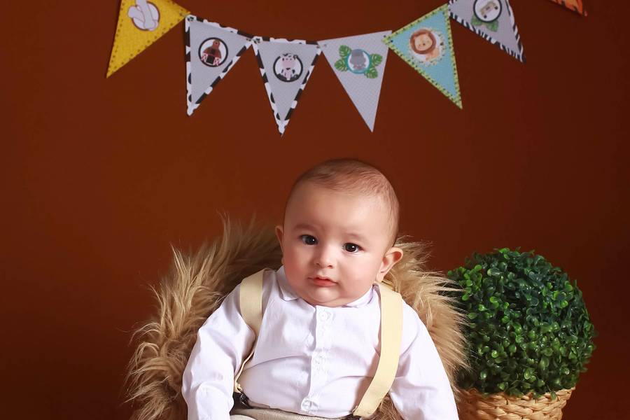 Estúdio Bebê de Isaac 5° mês 