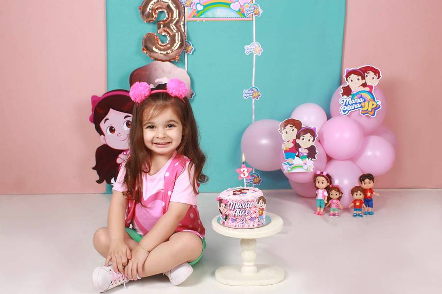 Estúdio Bebê de Maria Alice - 3 anos 