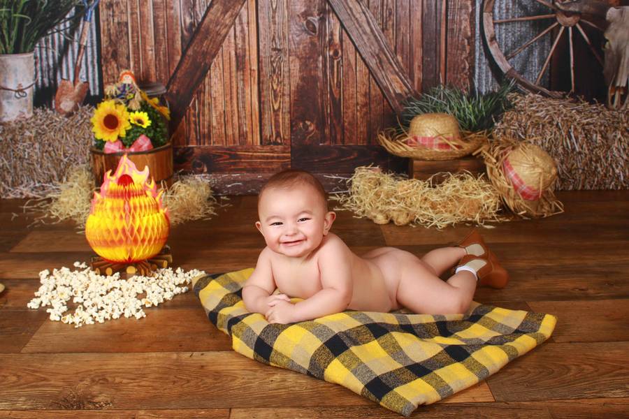 Estúdio Bebê de Isaac 6° mês 