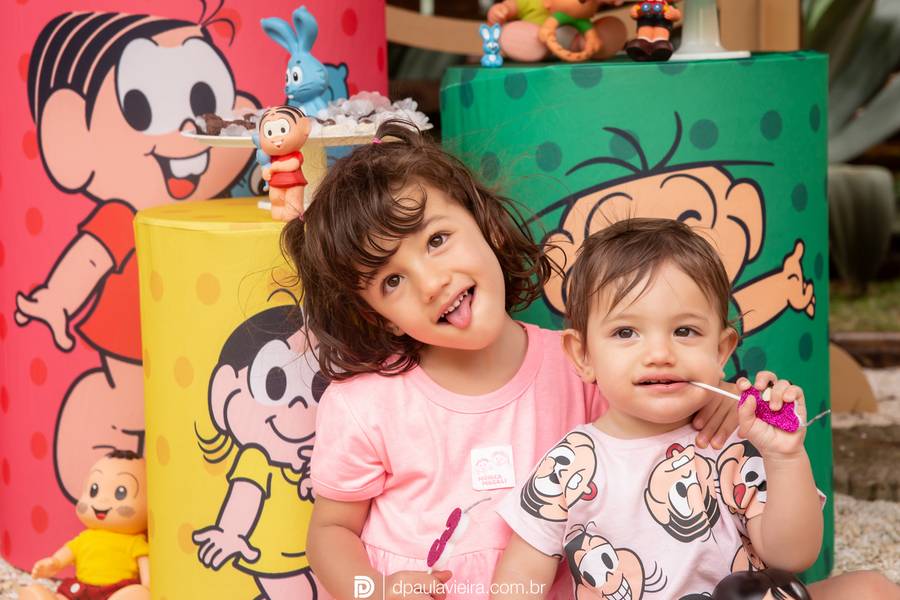 Aniversários  de Maytê 3 anos e Maya 1 ano