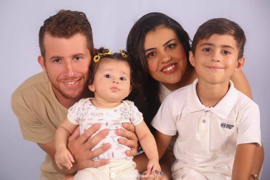 Estúdio de Ana Paula e família 