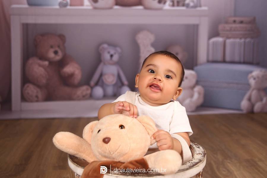Estúdio Bebê de Otávio 6° mês 