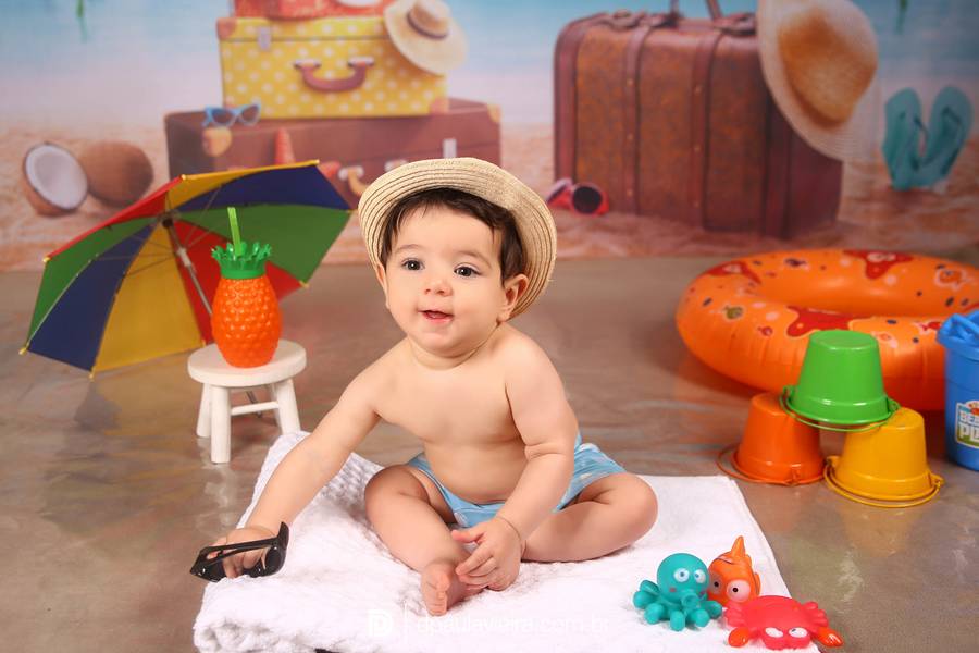 Estúdio Bebê de Miguel 9° Mês 