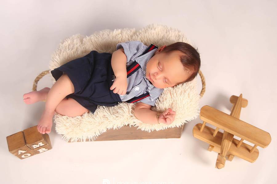 Estúdio Bebê de Ravi Lucca 1° mês 