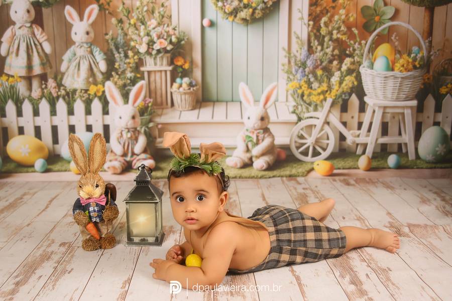 Estúdio Bebê de Otávio 8° mês 