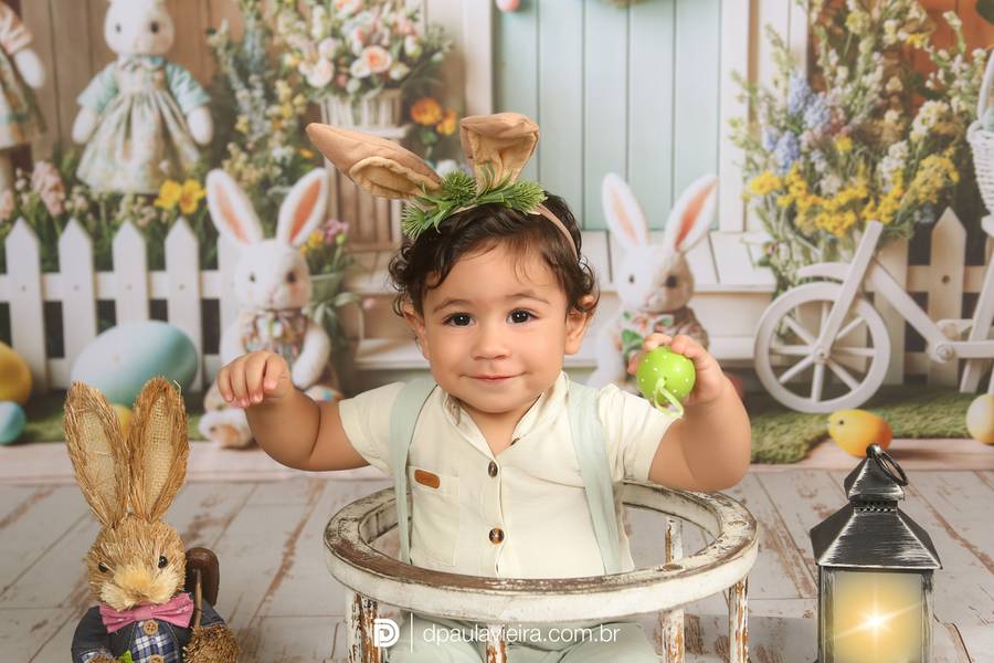 Estúdio Bebê de Miguel - Páscoa 