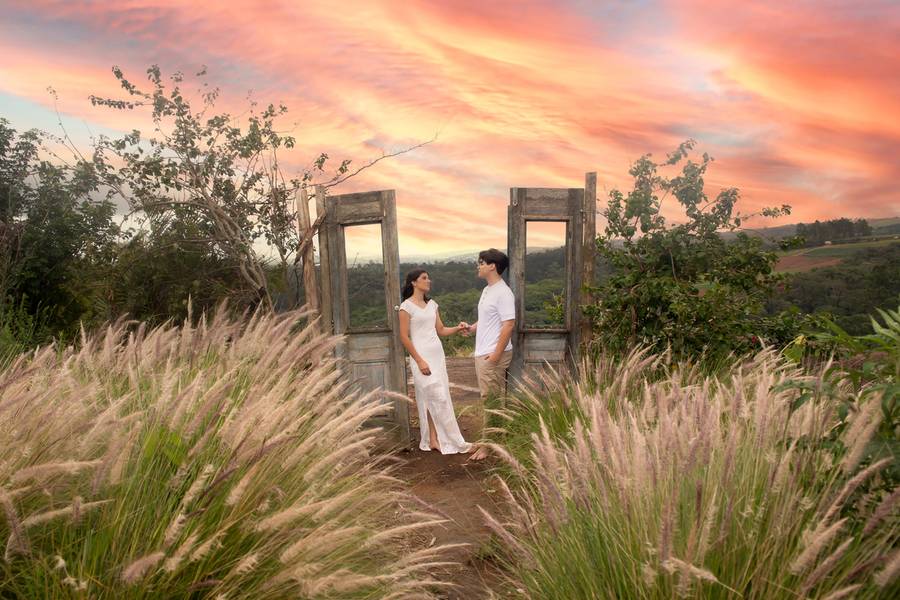 Ensaio Externo de David e Beatriz - Pre Wedding 
