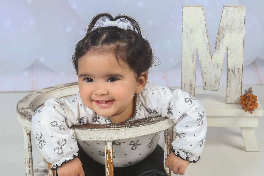 Estúdio Bebê de Maria Helena 8° mês