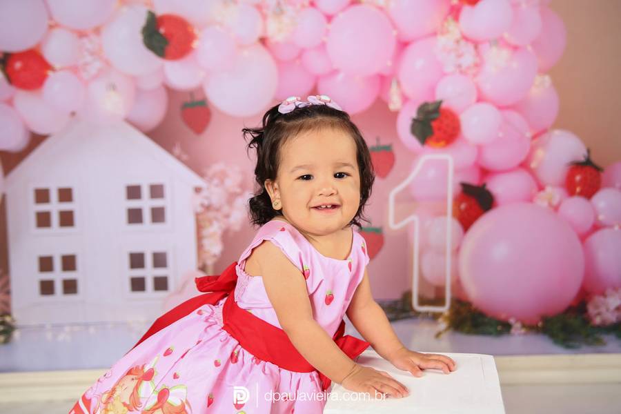 Estúdio Bebê de Lavínia - 1 ano 