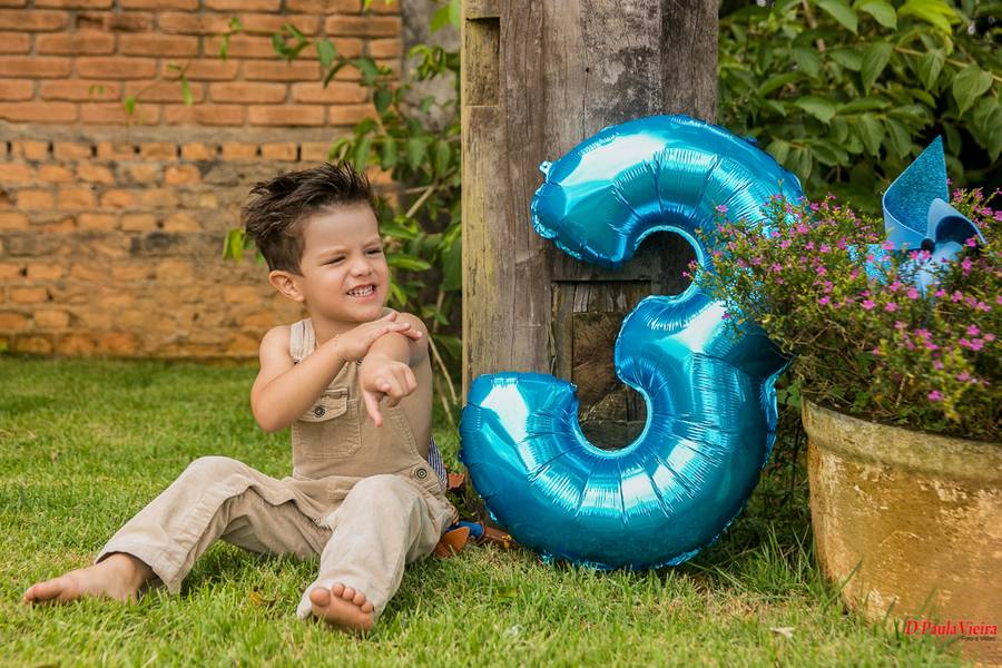 Ensaio Externo de Ensaio 3 Anos Pedro