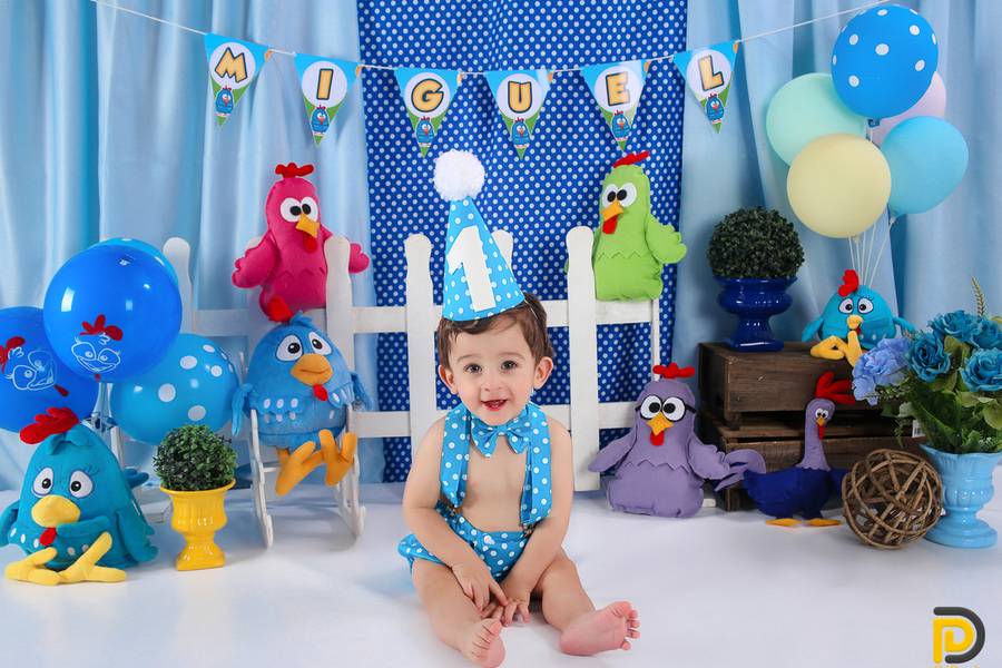 Estúdio Bebê de Miguel 1º aninho